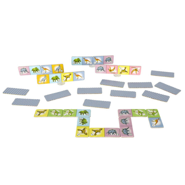 ALEXANDER Domino dinozaury gra edukacyjna