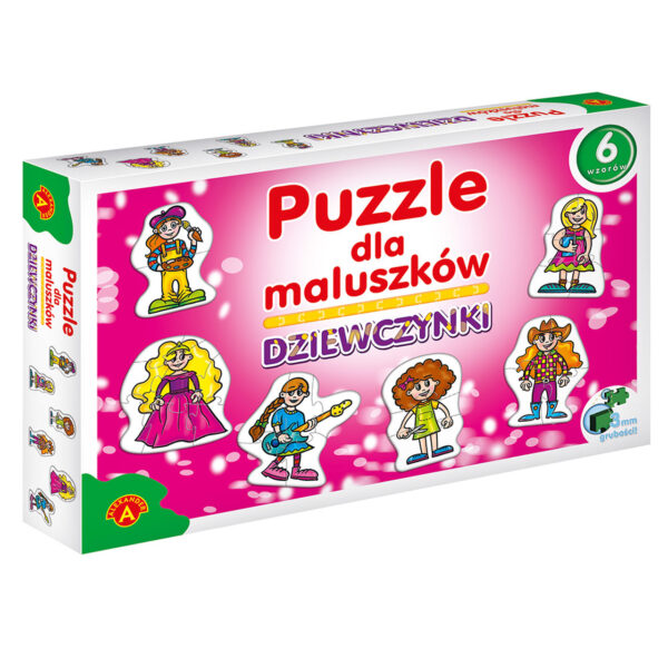 ALEXANDER Puzzle dla maluszkow dziewczynki