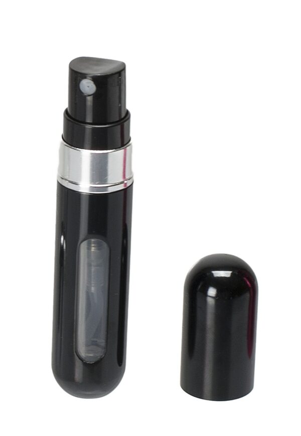 Atomizer podrozny do perfum 5ml dozownik czarny