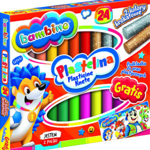 BAMBINO Classic Plasticine 24 colors