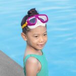 BESTWAY 22011 Okulary maska do plywania nurkowania rozowe