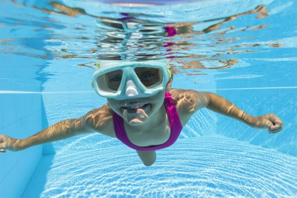 BESTWAY 22011 Green Swimming Mask Diving Glasses