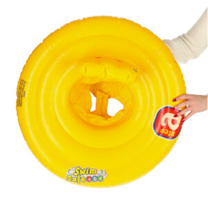 BESTWAY 32096 Kolko do plywania dla niemowlat kolo pontonik dla dzieci z siedziskiem pomaranczowe max 15kg 6 18miesiecy