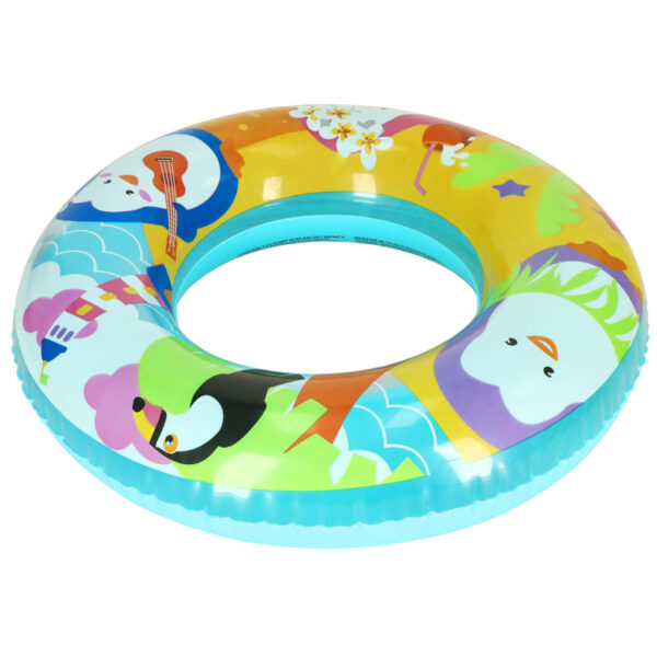 BESTWAY 36113 Kolo do plywania dmuchane plazowe 51cm pingwiny max 60kg 3 6 lat