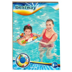 BESTWAY 36113 Kolo do plywania dmuchane plazowe 51cm pingwiny max 60kg 3 6 lat