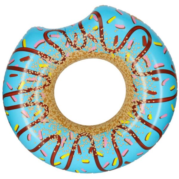BESTWAY 36118 Kolo do plywania dmuchane Donut niebieskie 107cm max 100kg BESTWAY 36118 Kolo do plywania dmuchane Donut niebieskie 107cm max 100kg