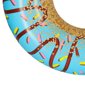 BESTWAY 36118 Kolo do plywania dmuchane Donut niebieskie 107cm max 100kg
