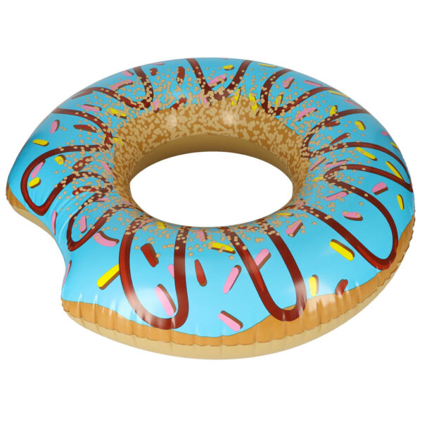 BESTWAY 36118 Kolo do plywania dmuchane Donut niebieskie 107cm max 100kg