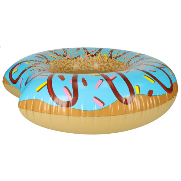 BESTWAY 36118 Kolo do plywania dmuchane Donut niebieskie 107cm max 100kg