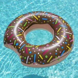 BESTWAY 36118 Kolo do plywania donut 107cm brazowe