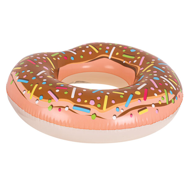 BESTWAY 36188 Kolo do plywania dmuchane donut brazowe 107cm max 100 kg