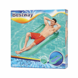 BESTWAY 43103 Materac do plywania dmuchany siateczkowy mietowy