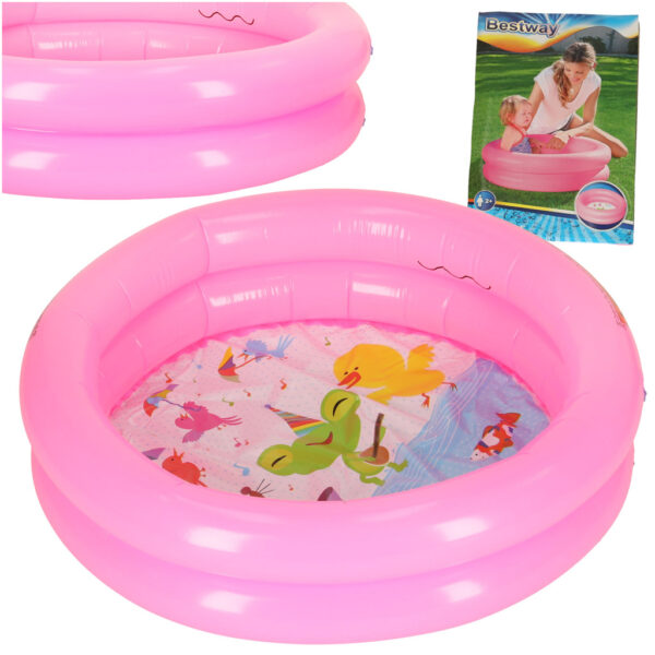 BESTWAY 51061 Basen brodzik dla dzieci 61cm rozowy BESTWAY 51061 Basen brodzik dla dzieci 61cm rozowy