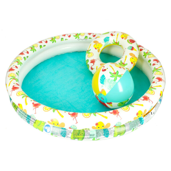 BESTWAY 51124 Basen pilka kolko brodzik 122cm 2 4 lata