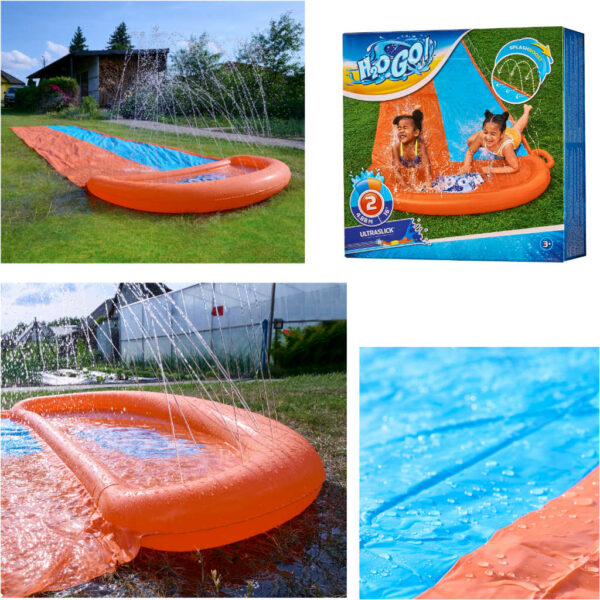 BESTWAY 52328 Slizg wodny slizgawka zjezdzalnia tor podwojny BESTWAY 52328 Slizg wodny slizgawka zjezdzalnia tor podwojny