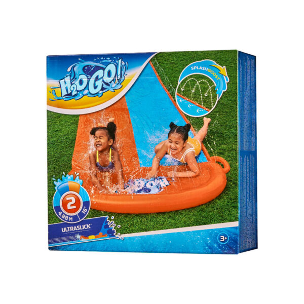 BESTWAY 52328 Slizg wodny slizgawka zjezdzalnia tor podwojny