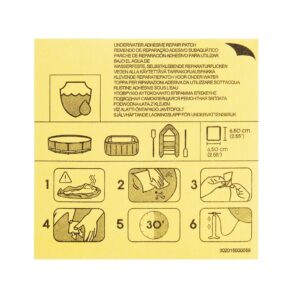 BESTWAY 62091 Latki naprawcze do basenu 10szt