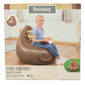 BESTWAY 75116 Fotel dmuchany puf malpka 70kg