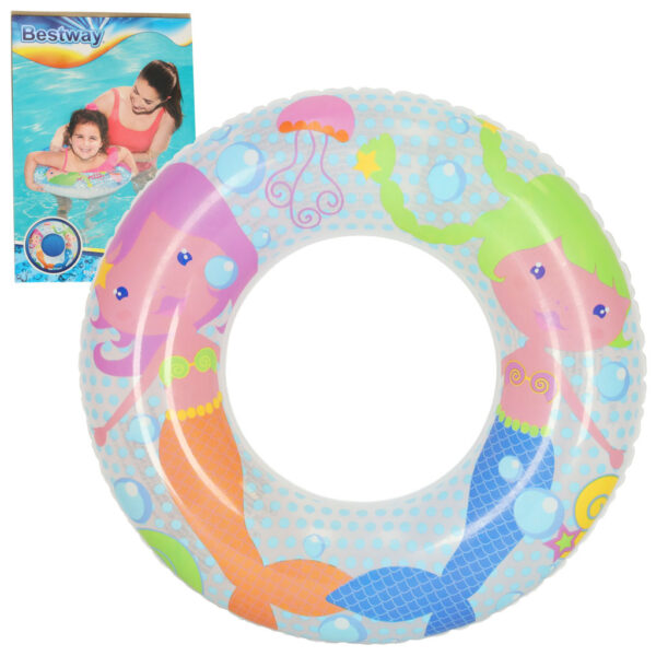 BETSWAY 36113 Kolko do plywania kolo dmuchane 51cm syreny max 60kg 3 6 lat