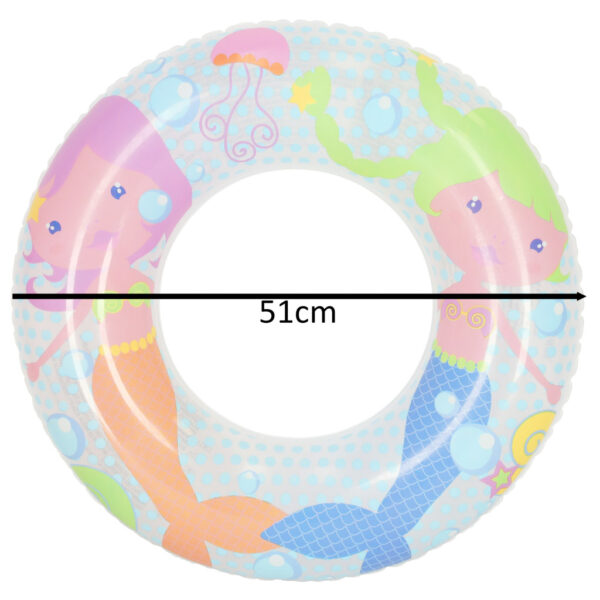 BETSWAY 36113 Kolo do plywania dmuchane 51cm syreny max 60kg BETSWAY 36113 Kolo do plywania dmuchane 51cm syreny max 60kg