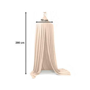 KX6104 Baldachim kurtyna namiot tipi wiszący różowy