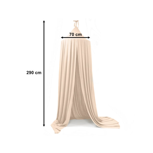 KX6104 Baldachim kurtyna namiot tipi wiszący różowy