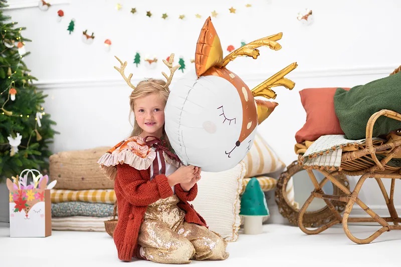 Balon foliowy Jelonek glowa 73cm x 64cm