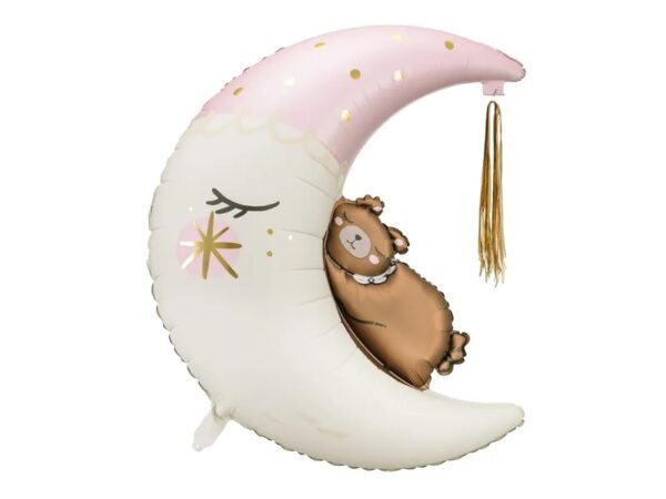 Balon foliowy Mis na ksiezycu 71cm x 86cm Balon foliowy Mis na ksiezycu 71cm x 86cm