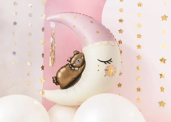 Balon foliowy Mis na ksiezycu 71cm x 86cm