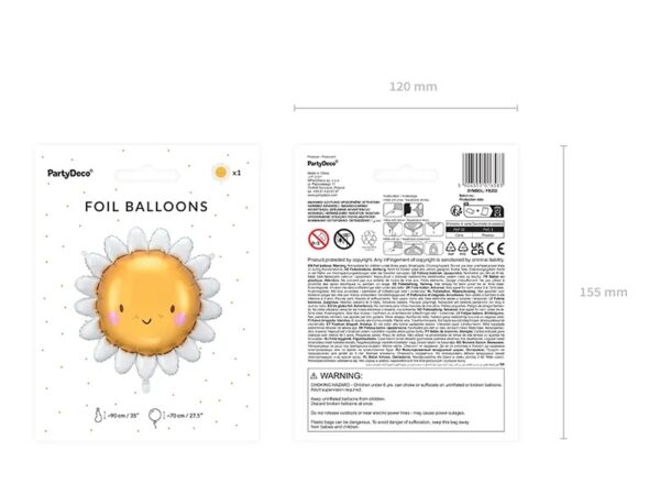 Balon foliowy Slonce 70cm