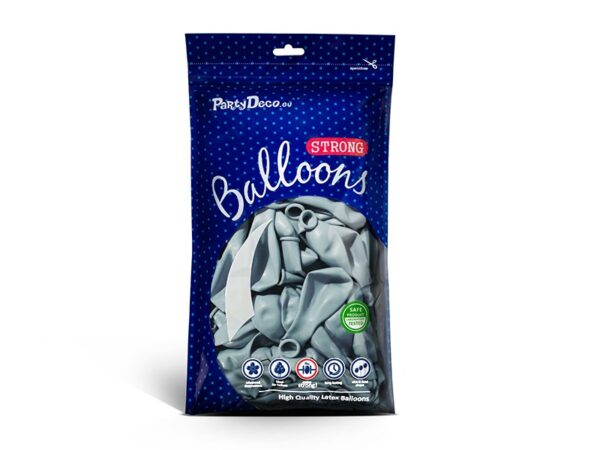 Balony Strong Misty pastelowy blekit 30cm 100 sztuk