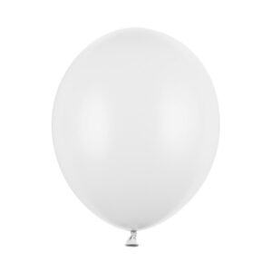 Balony Strong Pastel Pure bialy 30cm 100 sztuk