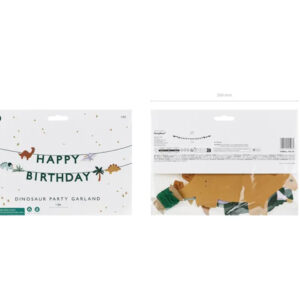 Baner Happy Birthday Dino 3m