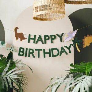 Baner Happy Birthday Dino 3m