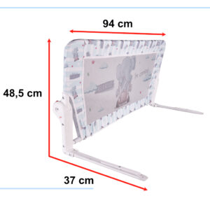 Barierka ochronna bramka oslonka do lozka 90cm slonik