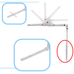 KX5318 Barierka ochronna bramka osłonka do łóżka 90cm zwierz