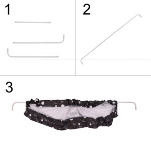 KX3305 Tyczka palik do pomidorów roślin 120 cm 10 szt