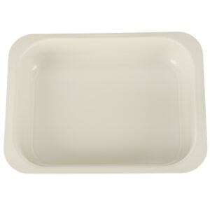 Blacha do pieczenia tortownica forma do ciast wypiekow tloczona 29cm x 22cm x 6cm brazowa