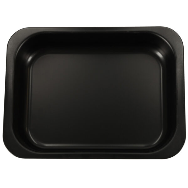 Blacha do pieczenia tortownica forma do ciast wypiekow uniwersalna 29cm x 22cm x 6cm czarna
