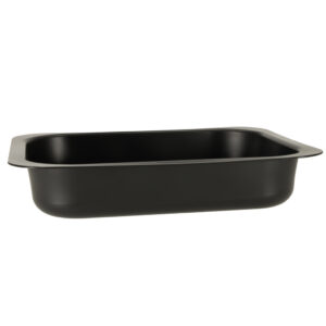 Blacha do pieczenia tortownica forma do ciast wypiekow uniwersalna 29cm x 22cm x 6cm czarna