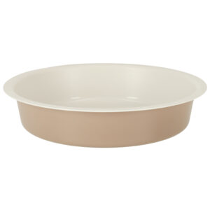 Blacha do pieczenia tortownica forma okragla do tortow tart guiche 26cm brazowa