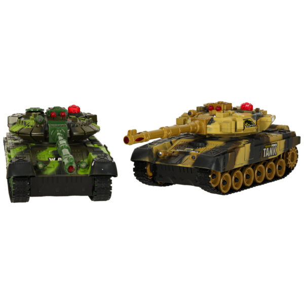 Czolgi zdalnie sterowane na pilota RC War Tank 9993 2 4GHz zestaw 2 sztuk