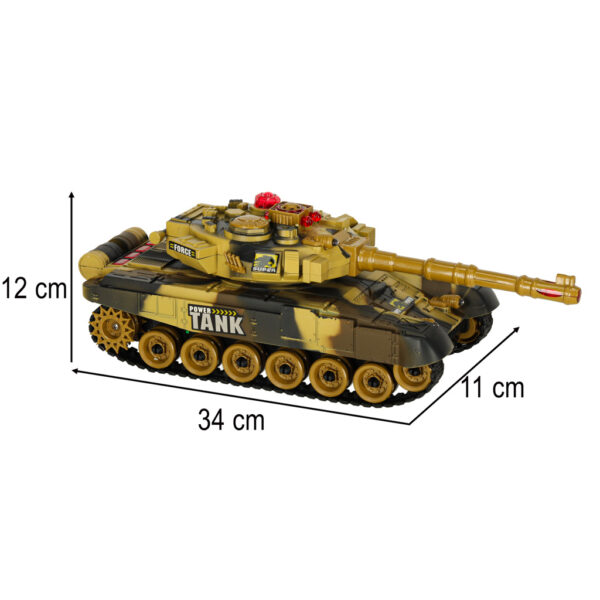 Czolgi zdalnie sterowane na pilota RC War Tank 9993 2 4GHz zestaw 2 sztuk