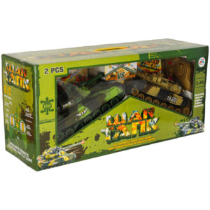 Czolgi zdalnie sterowane na pilota RC War Tank 9993 2 4GHz zestaw 2 sztuk