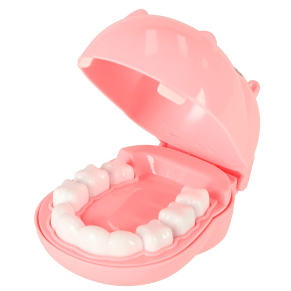 Dentysta zestaw lekarski hipopotam rozowy