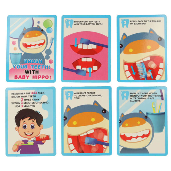 Dentysta zestaw lekarski hipopotam rozowy