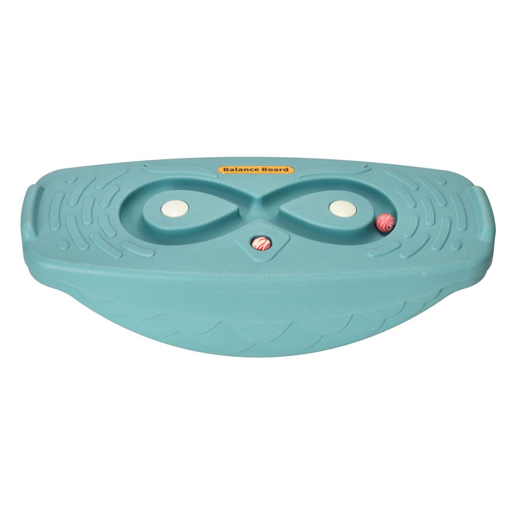 Deska do balansowania bujania rownowaznia z labiryntem dla dzieci turkusowa