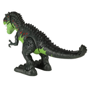 Dinozaur T REX elektroniczny chodzi ryczy zielony
