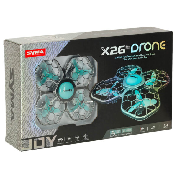 Dron RC Syma X26PRO 2 4GHz Wi Fi czarny