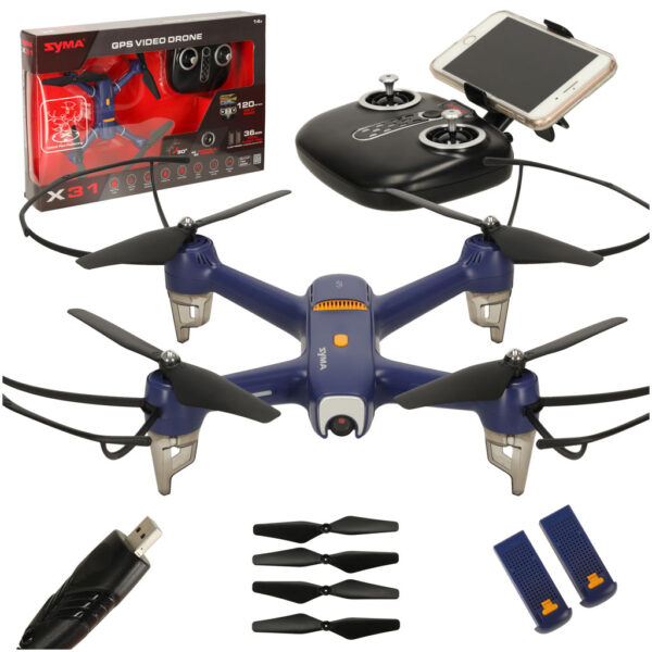 Dron RC Syma X31 kamera HD 2 4GHz GPS 5G Dron RC Syma X31 kamera HD 2 4GHz GPS 5G